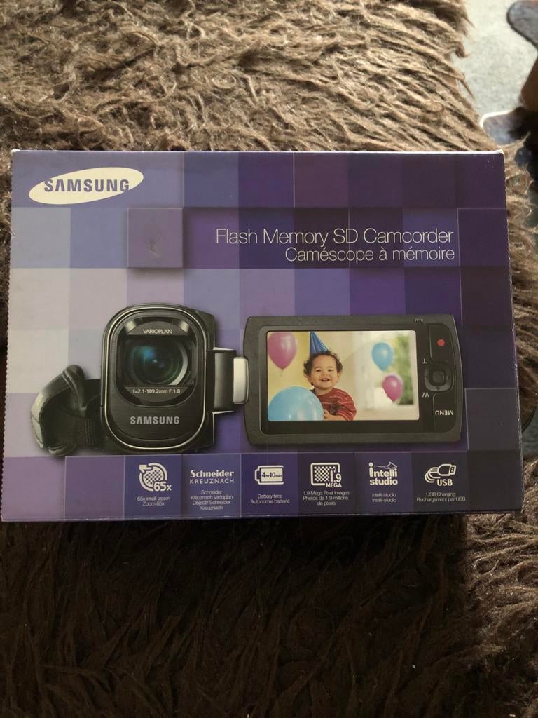 Samsung Flash Memory SD Camcorder, Gebruikt, 20x of meer, Overige soorten, Ophalen of Verzenden