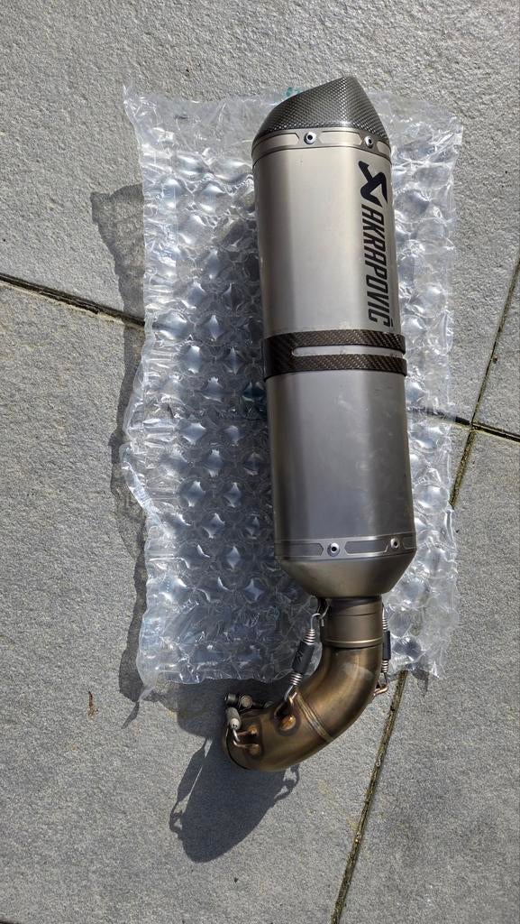 Originele Honda CB 1000R AKRAPOVIC sport demper titanium, Ophalen, Gebruikt