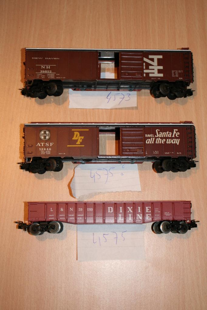 HO Märklin 3x USA Santa Fe wagons., Ophalen, Wisselstroom, Wagon, Zo goed als nieuw