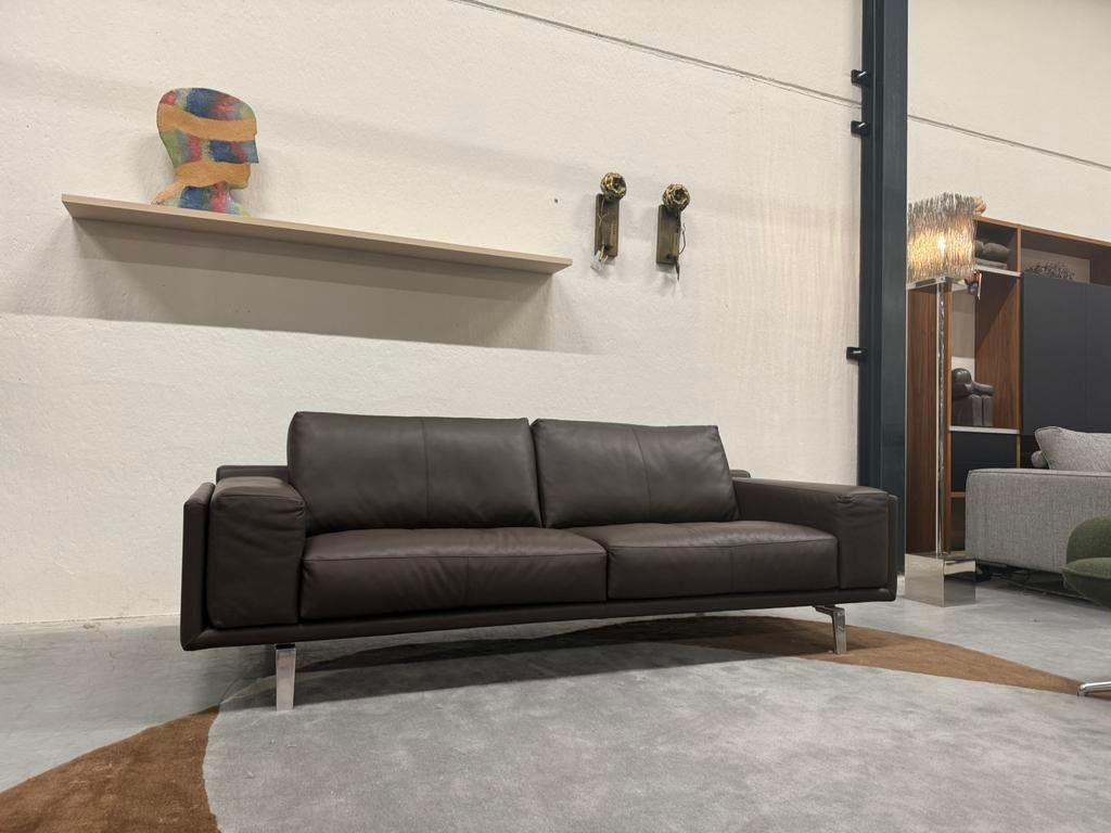 Nieuw Leolux Bellice 2x90 Ceras Earth leer Design Bank 233