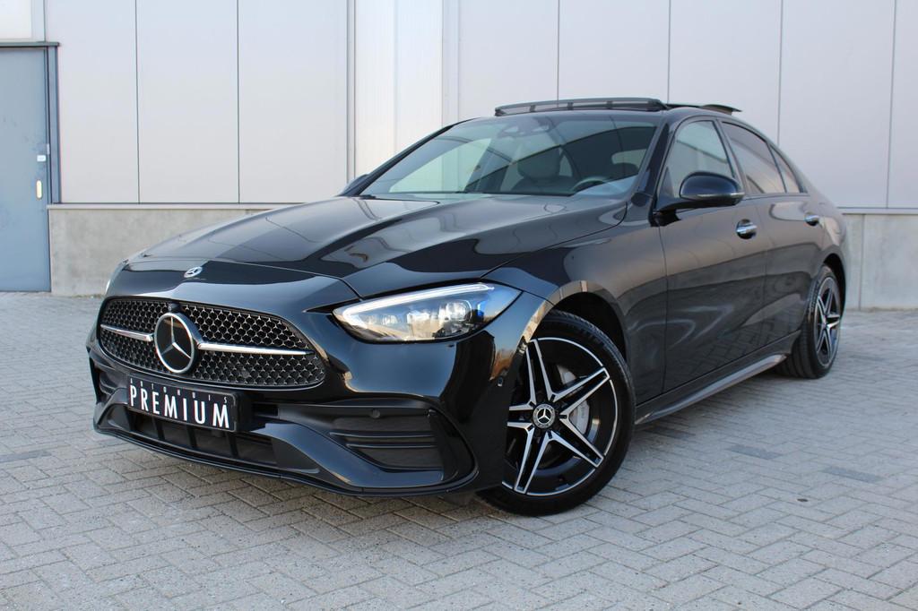 Mercedes-Benz C-klasse C300 e AMG Premium Plus Pano/Head-up/, Automaat, Achterwielaandrijving, 1800 kg, 4 cilinders