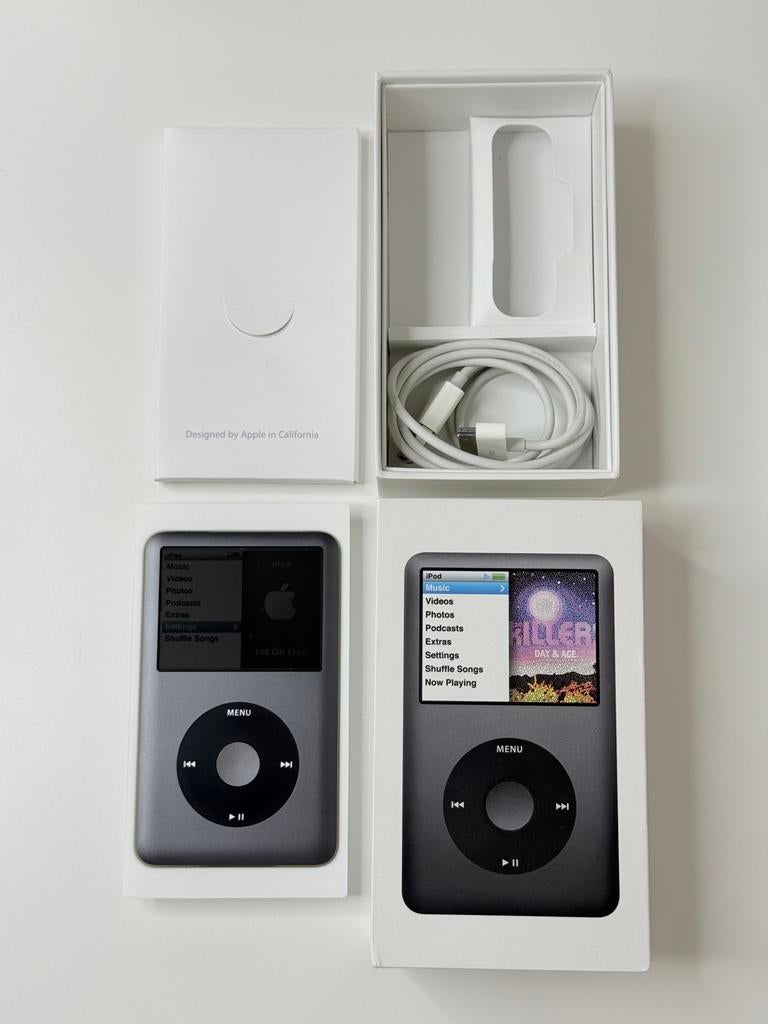 Apple iPod Classic 7 160GB zo goed als nieuw!, Audio, Tv en Foto, Mp3-spelers | Apple iPod, 40 GB en meer, Ophalen of Verzenden