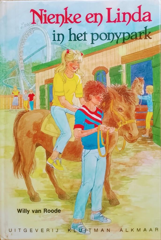 Nienke En Linda In Het Ponypark, Gelezen, Willy Van Roode., Ophalen of Verzenden, Fictie