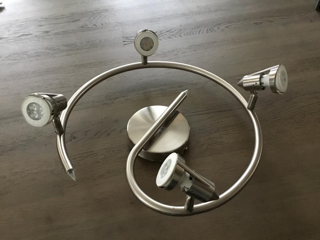 Kamerlamp met led-lampen, Ophalen of Verzenden, Gebruikt, Metaal