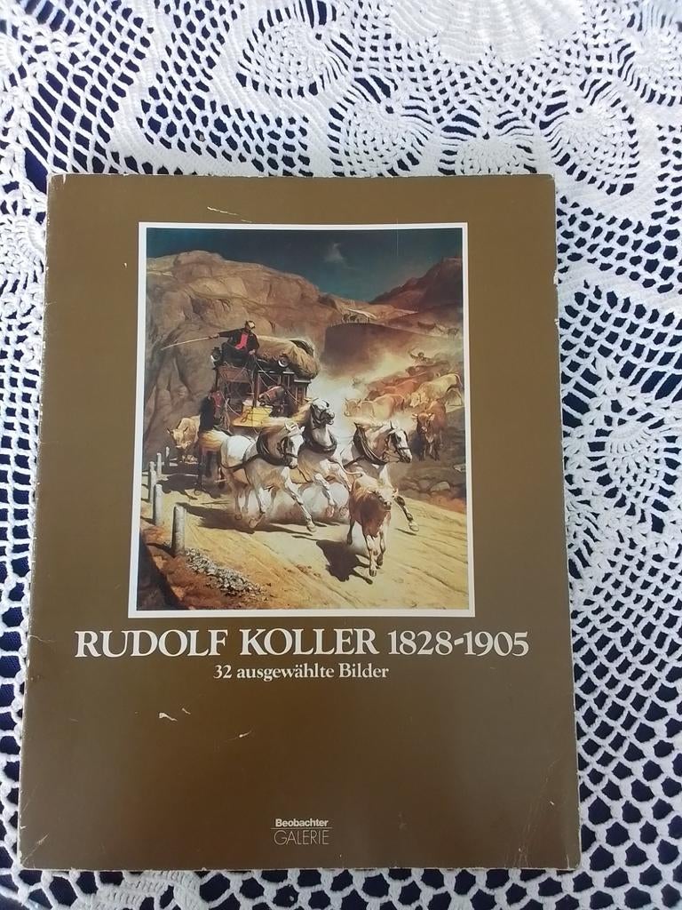 Rudolf Koller 1828-1905: 32 geselecteerde afbeeldingen, Ophalen of Verzenden, Gelezen, Schilder- en Tekenkunst, Rudolf Koller