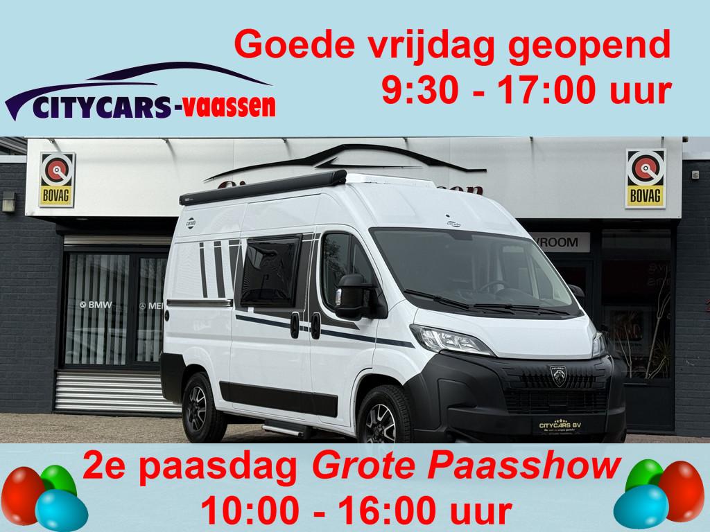 Hymer carado CVE 540 zeer compacte buscamper dwarsbed apple, Buscamper of Camperbus, Ringverwarming, Bedrijf, Tot en met 3