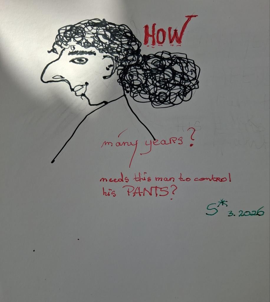 ALI's TRANEN...S*IRENE CARTOON 2026, Ophalen of Verzenden