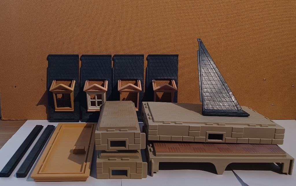 playmobil onderdelen rosa herenhuis 5300, Ophalen of Verzenden, Gebruikt, Los playmobil