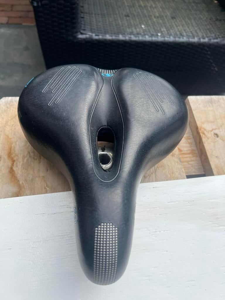 Comfortabel S-Trace Gel Zadel voor fiets, Gebruikt, Kunststof, Ophalen of Verzenden, Zadel