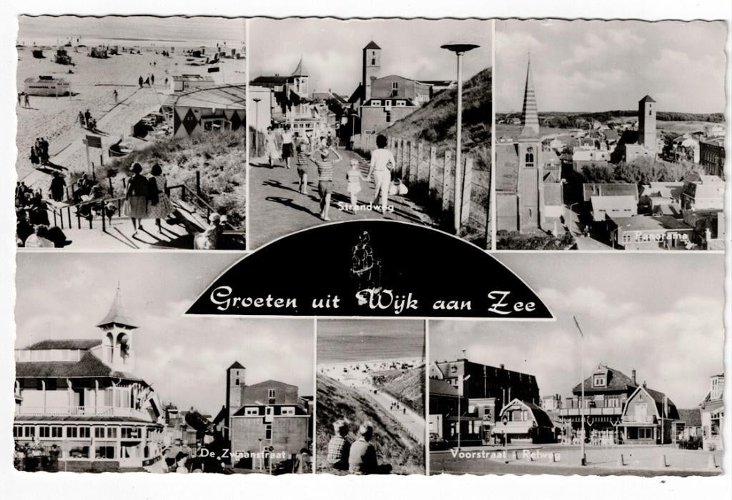 Wijk aan Zee 1968. Groeten uit., Ophalen of Verzenden, 1960 tot 1980, Gelopen, Noord-Holland