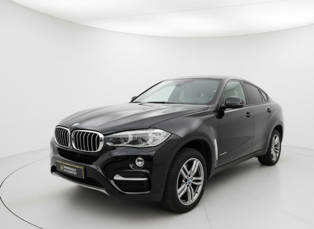 Bmw X6 XDRIVE40D HIGH EXECUTIVE. CRUISE, AUT, STOELVW., Gebruikt, Euro 6, 2993 cc, Zwart