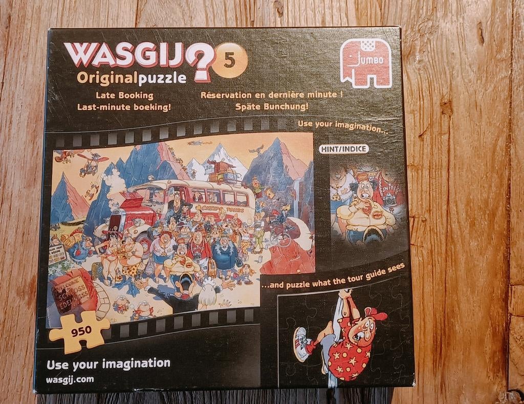Wasgij Original 5 Late Booking puzzel 950 stukjes, Ophalen