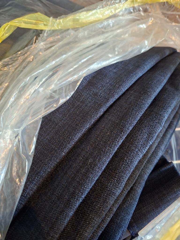 Verduisterende overgordijnen, Huis en Inrichting, Stoffering | Gordijnen en Lamellen, Ophalen, Zo goed als nieuw, 200 cm of meer