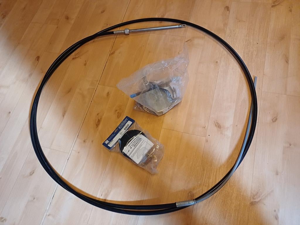 Mechanische besturingskabel en stuurhuis set SeaStar SSC6218, Ophalen of Verzenden, Nieuw, Motor en Techniek, Motorboot