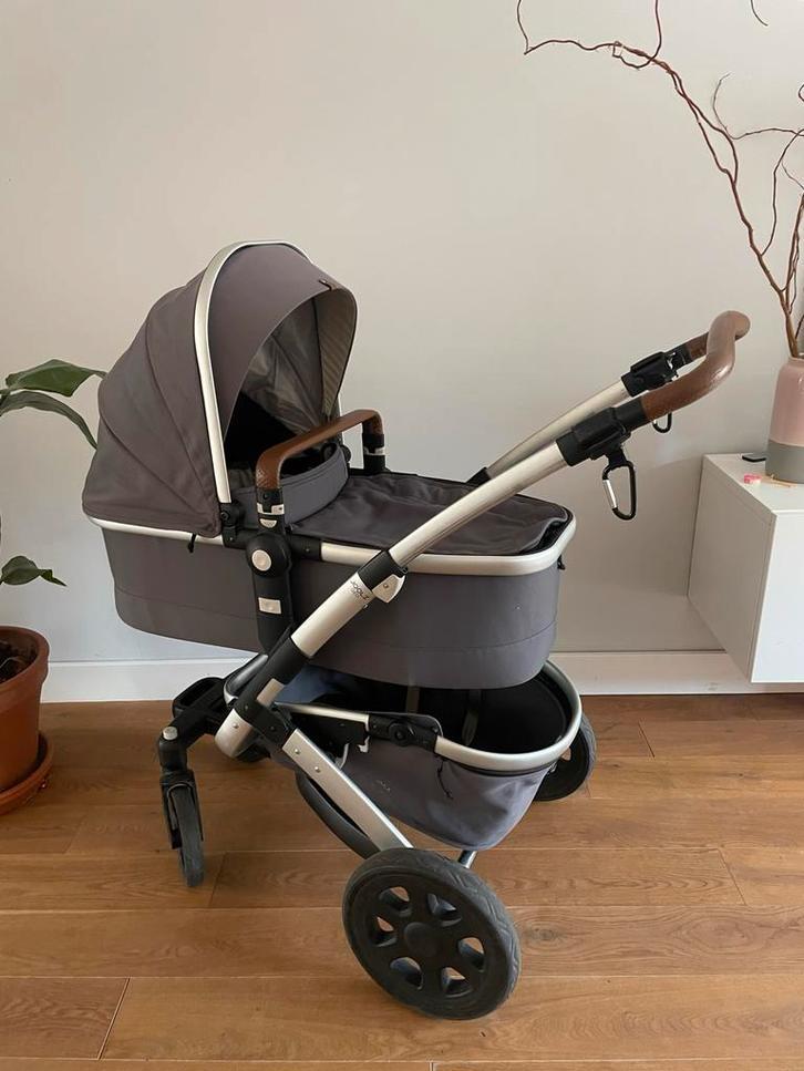 Joolz Geo kinderwagen donkergrijs, Overige merken, Gebruikt, Combiwagen, Verstelbare duwstang