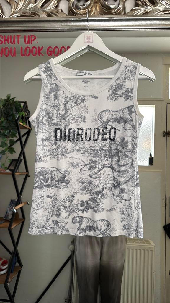 Christian Dior hemdje, Kleding | Dames, Tops, Maat 38/40 (M), Overige kleuren, Ophalen of Verzenden, Zo goed als nieuw