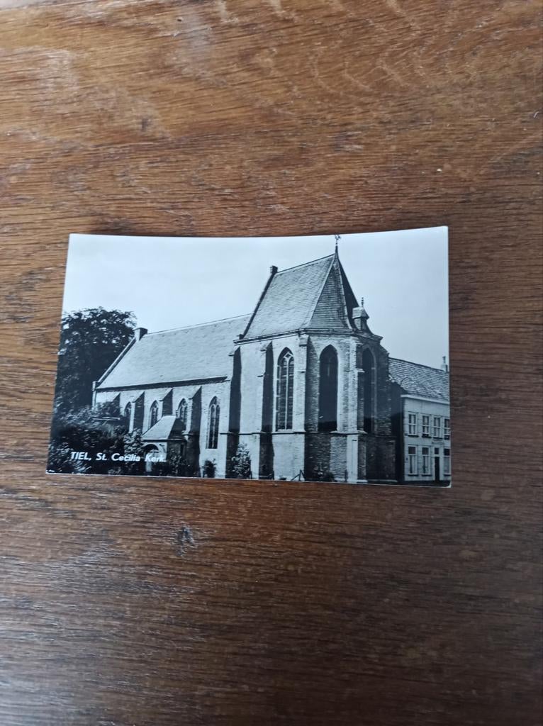 13- i Tiel. St Cecilia kerk, Verzamelen, Ophalen of Verzenden, 1940 tot 1960, Gelderland