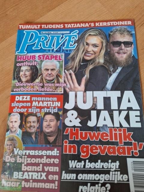 Prive Andre van Duin Vivian Boelen Rex Gildo Jutta Leerdam, Verzamelen, Verzenden, 1980 tot heden, Nederland, Tijdschrift