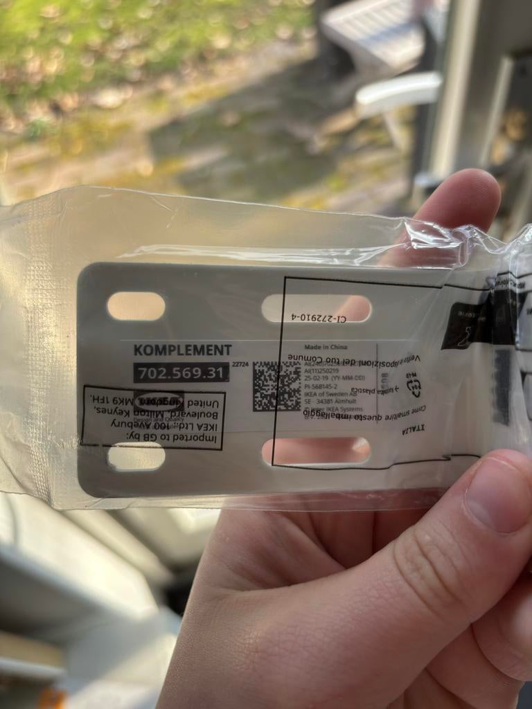 IKEA KOMPLEMENT Multihanger - Nieuw in verpakking, Ophalen of Verzenden, Nieuw, Metaal, Volwassenen