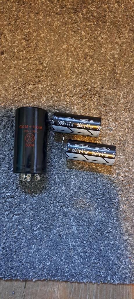 Unicon en jj condensatoren, Ophalen of Verzenden