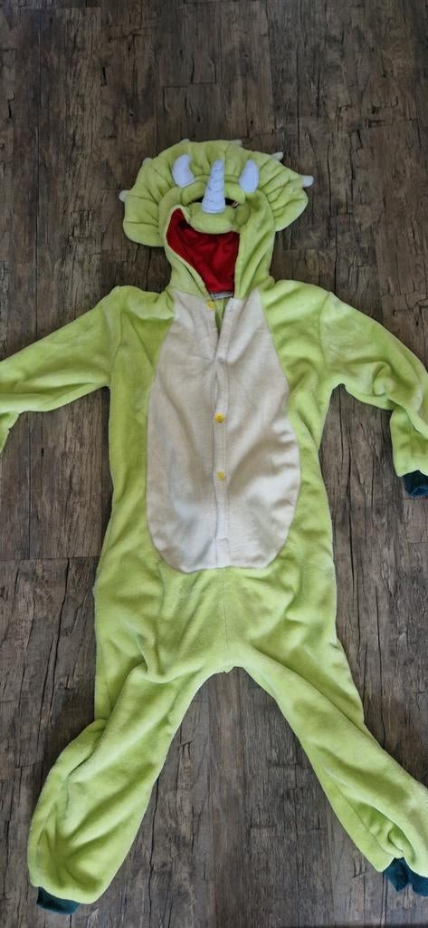 Onesie Dino, Ophalen, 146 t/m 152, Jongen of Meisje