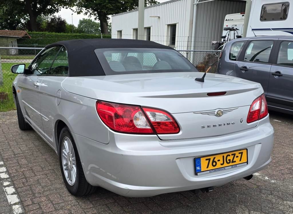 CHRYSLER SEBRING CABRIO 2.7 186PK BUSINESS EDITION CABRIOLET, Automaat, Stof, Zwart, 186 pk