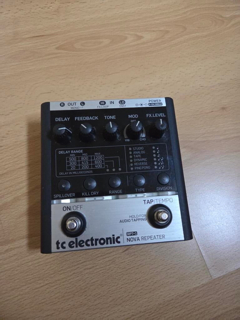 TC Electronic Nova Repeater delay, Ophalen of Verzenden, Zo goed als nieuw
