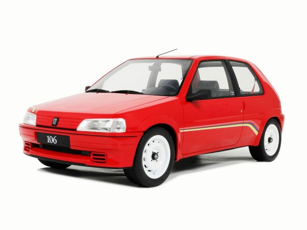 Nieuw G108 1:12! Peugeot 106 Ph.1 Rallye OTTO, Ophalen of Verzenden, Zo goed als nieuw, 1:9 t/m 1:12, Auto