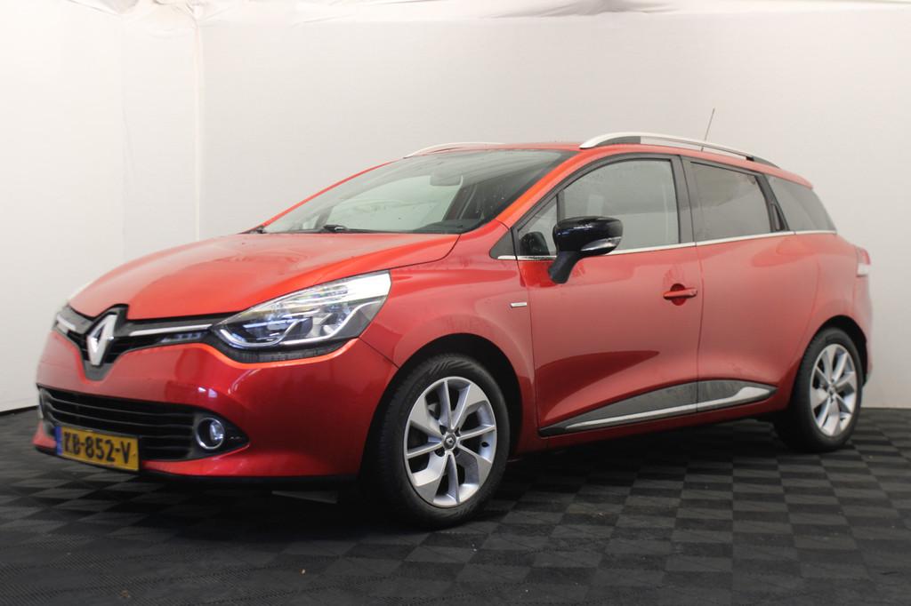 Renault Clio Estate 0.9 TCe Limited |Navi|Trekhaak| *Pasen G, Voorwielaandrijving, 898 cc, Stof, Gebruikt