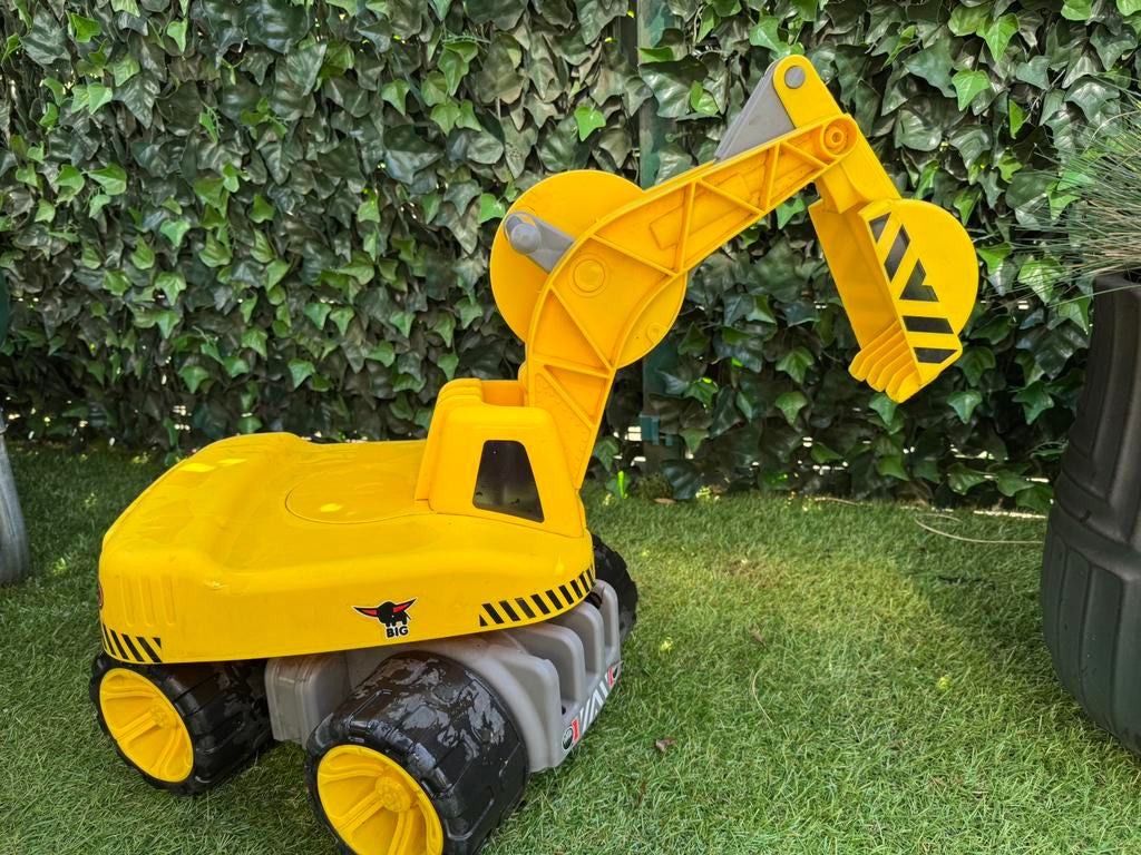 Big Maxi graafmachine loopauto, Ophalen of Verzenden, Gebruikt