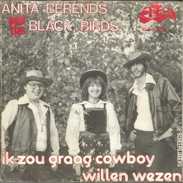 Vinylsingle anita berends & black birds gezocht, Cd's en Dvd's, Vinyl | Nederlandstalig, Ophalen of Verzenden, Zo goed als nieuw