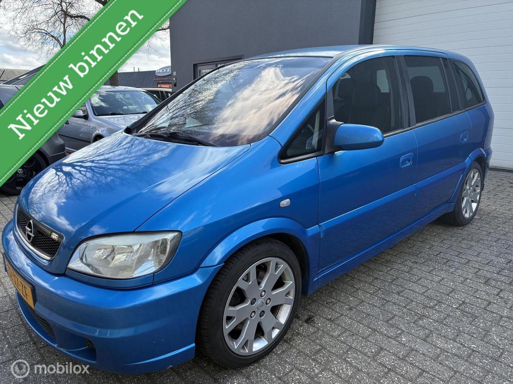 Opel Zafira 2.0-16V OPC, Auto's, Opel, Bedrijf, Te koop, Zafira, ABS, Airbags, Airconditioning, Alarm, Boordcomputer, Centrale vergrendeling