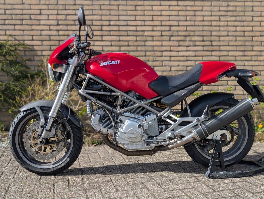 Ducati Monster 900s ie uit 2001, 2 cilinders, Sportuitlaat, Motorrijbewijs A, 900 cc