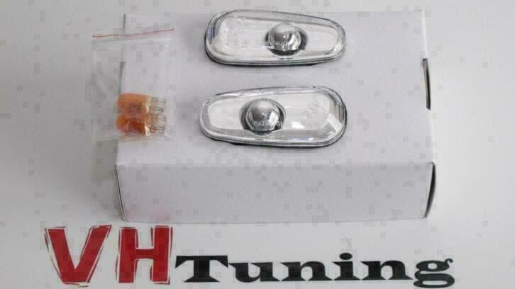 Dectane SO02 Opel Astra G >1998 zijknipperlichten Chroom, Auto diversen, Tuning en Styling, Ophalen of Verzenden