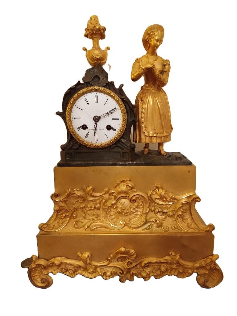 klok antiek, Ophalen of Verzenden