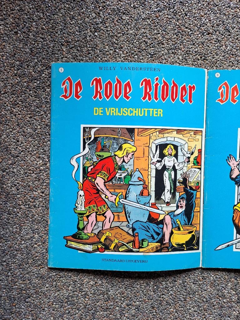 Rode Ridder Stripboeken, Gelezen, Willy Vandersteen, Ophalen of Verzenden, Meerdere stripboeken