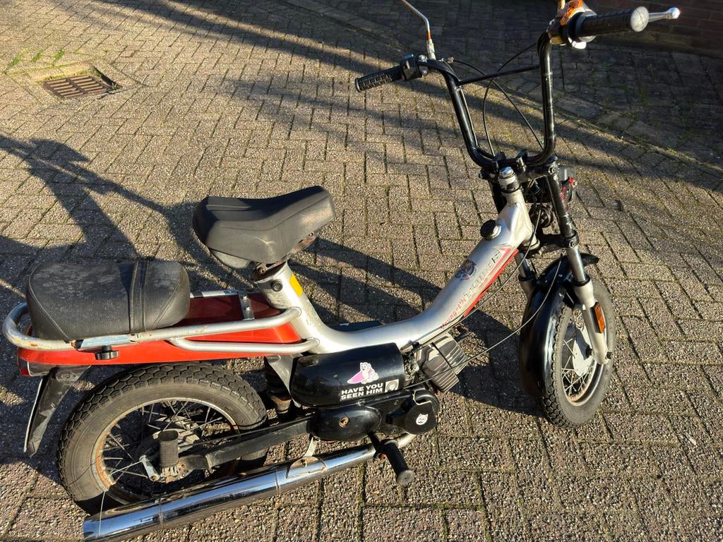 Tomos Packr blauw - rijdt 50 km/u + gereedschap / onderdelen, Fietsen en Brommers, Brommers | Tomos, Ophalen, Gebruikt, Maximaal 45 km/u