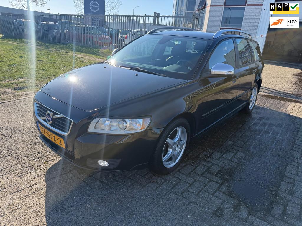 Volvo V50 2.0 Limited Edition, Auto's, Volvo, Gebruikt, Zwart, 1279 kg, V50