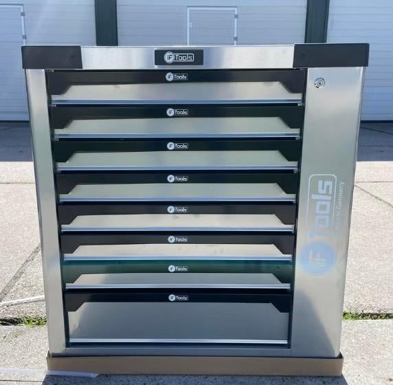 Gereedschapswagen F-Tools. 8 lades vanaf €355 op wielen, Ophalen, Nieuw, Manueel, Schaarkrik