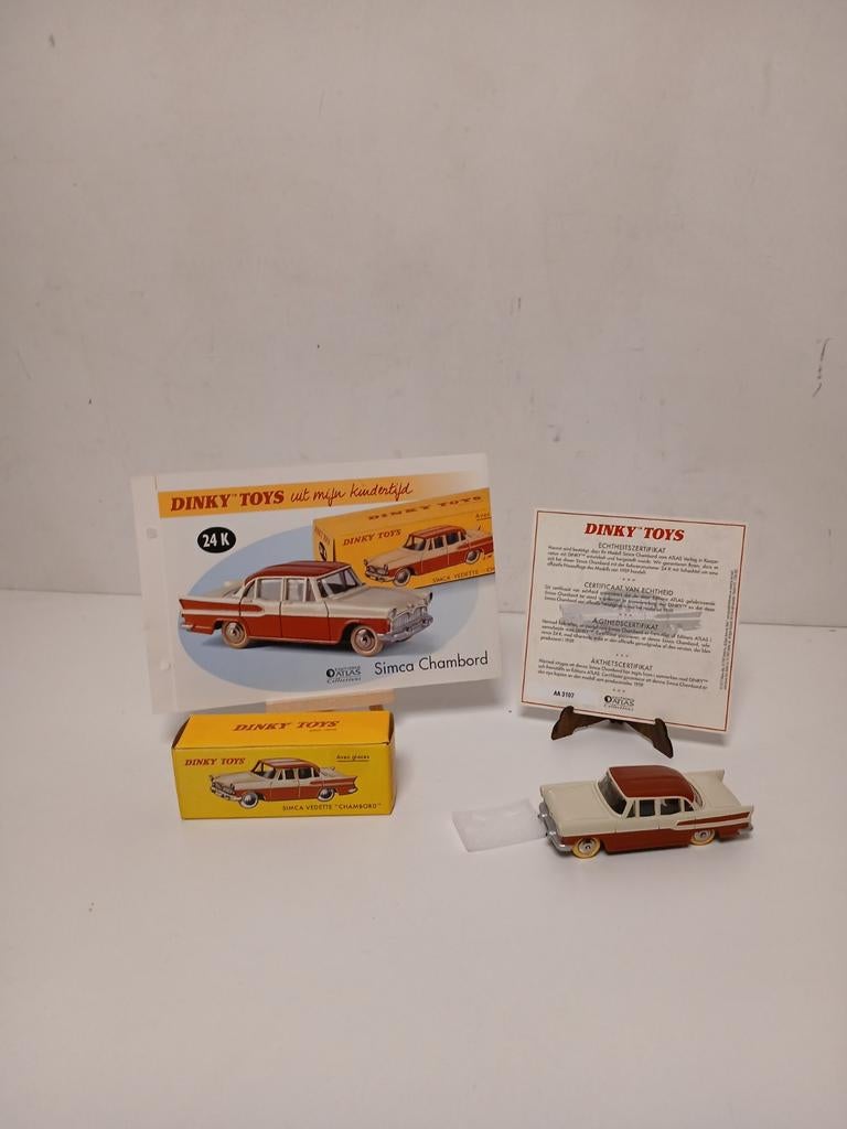 Simca vedette chambord dinky toys atlas, Ophalen of Verzenden, Auto, Dinky Toys