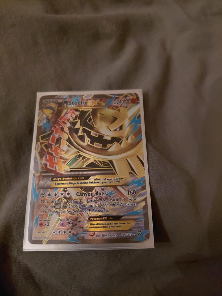 M Steelix EX, Verzenden, Zo goed als nieuw, Losse kaart