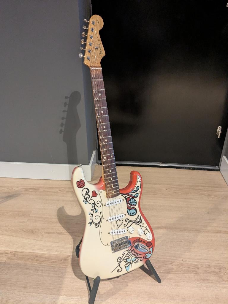Fender Jimi Hendrix Monterey Stratocaster, Ophalen, Gebruikt, Solid body, Fender