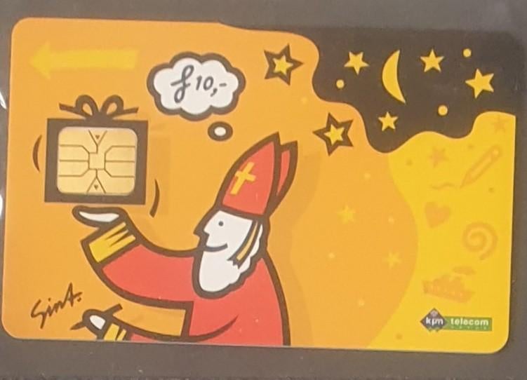 Telefoonkaart Sinterklaas 1998 ongebruikt, Verzamelen, Telefoonkaarten, Ophalen of Verzenden, Nederland
