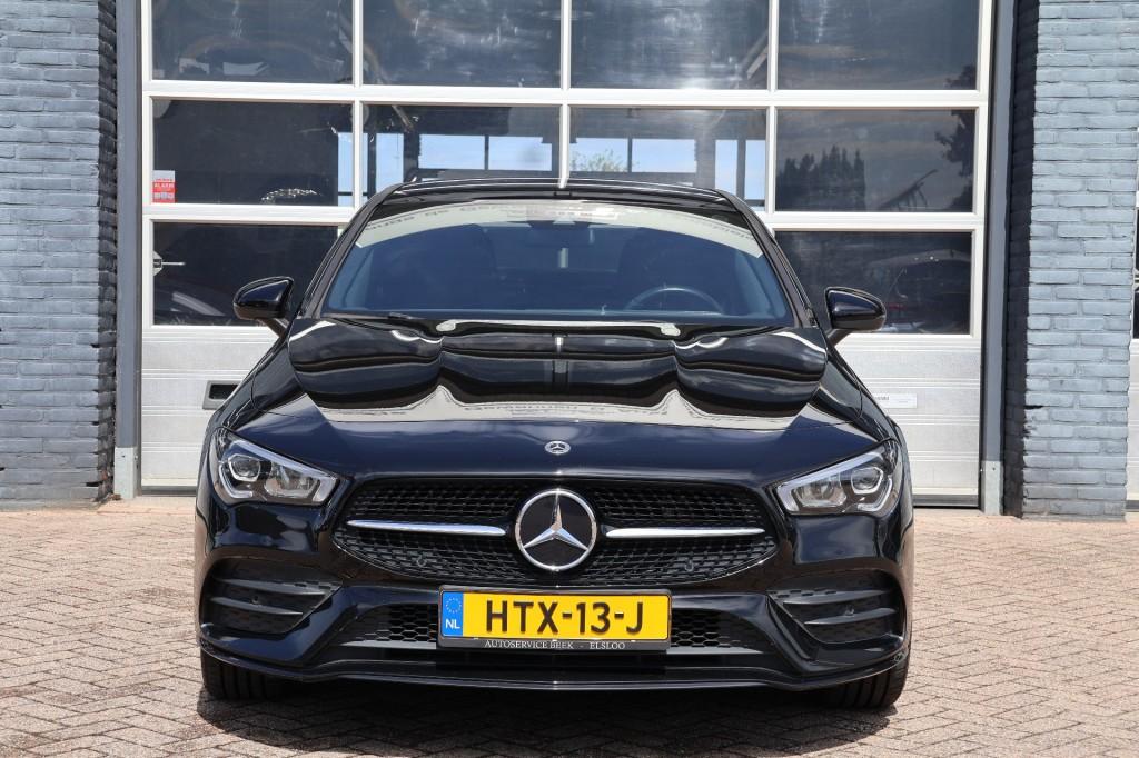 Mercedes-benz 250 CLA 250e hybrid AMG-line edition, Auto's, Gebruikt, 4 cilinders, Met garantie (alle), Zwart