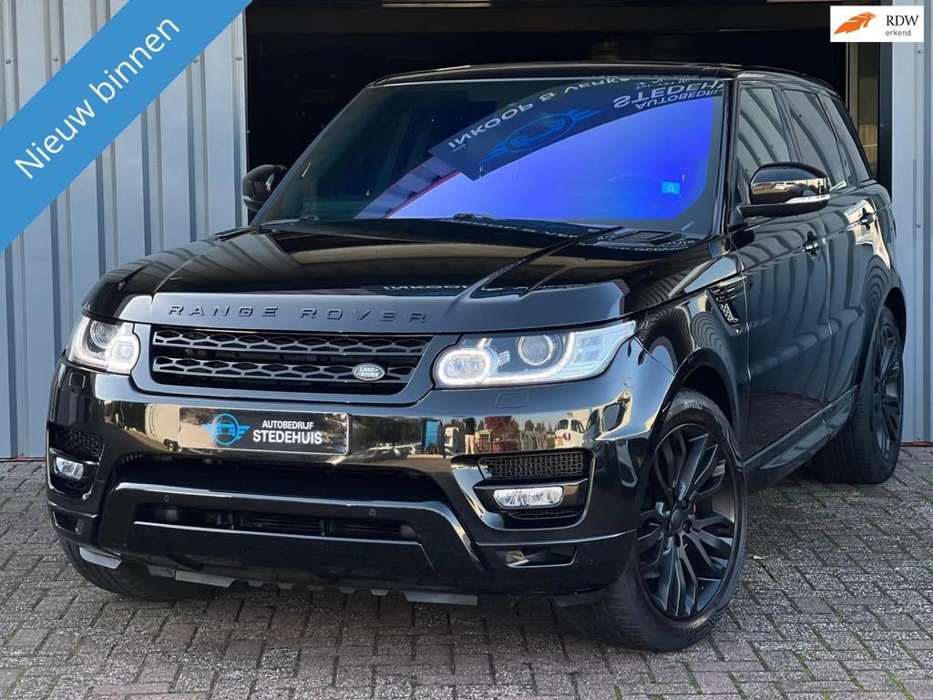 Land Rover Range Rover Sport 3.0 TDV6 HSE Dynamic 7p., Automaat, Gebruikt, Zwart, 2993 cc
