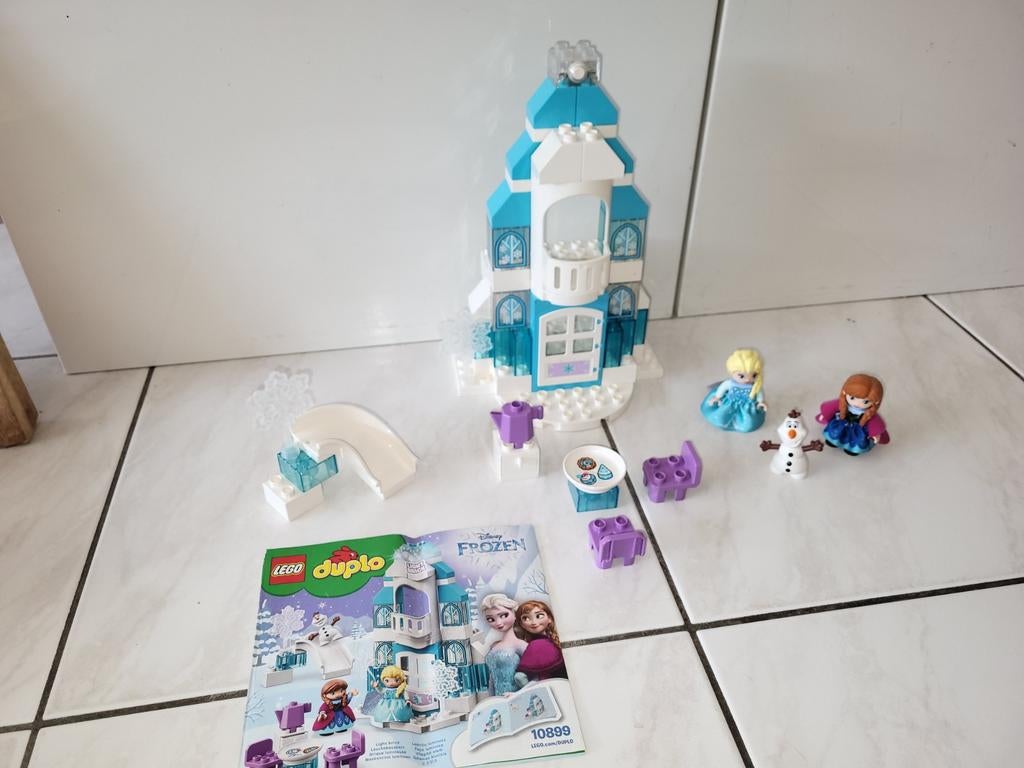 Duplo Disney prinses Frozen kasteel, Kinderen en Baby's, Gebruikt, Ophalen of Verzenden, Duplo, Duplo