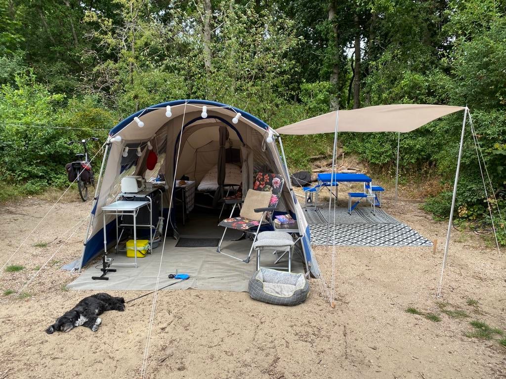 4 persoons tent, gebruikt en waterdicht, Ophalen of Verzenden
