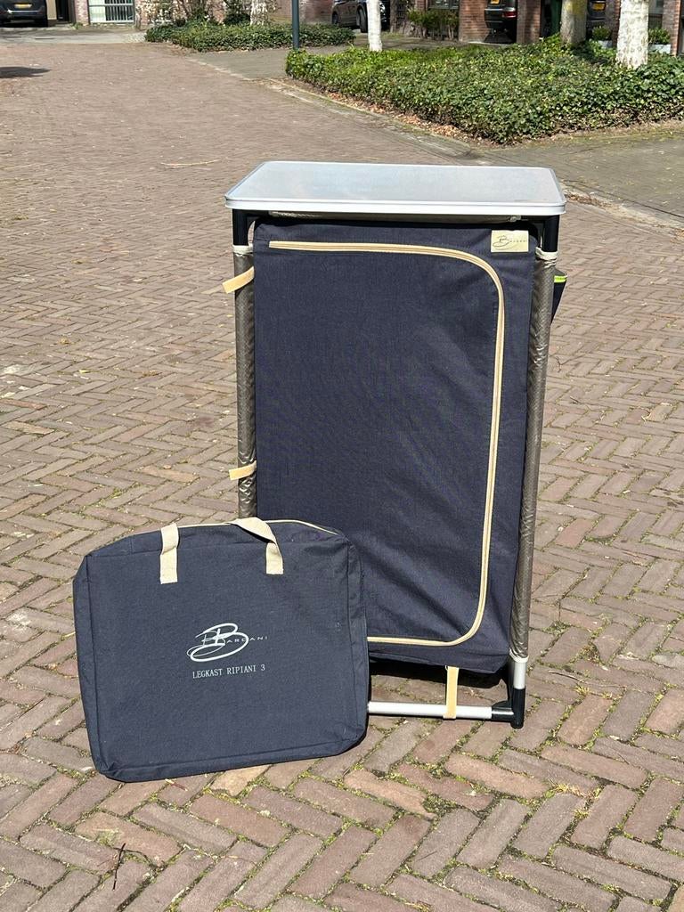 Barbani Ripani 3 legkast met bovenblad - Campingkast, Ophalen, Gebruikt, Campingkast