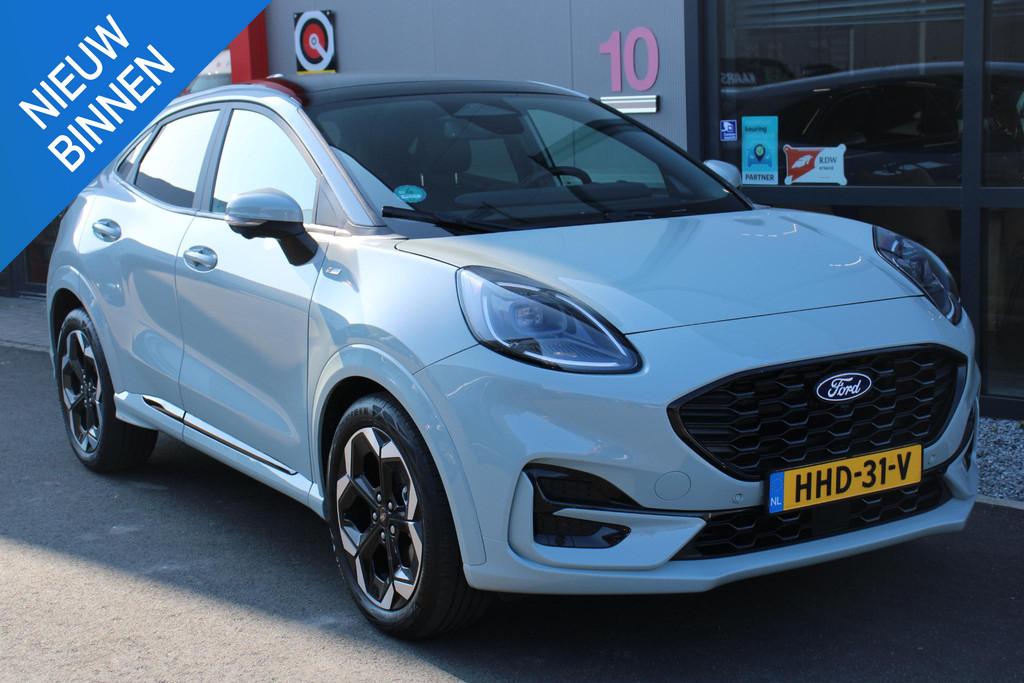 Ford Puma 1.0 EcoBoost Hybrid ST-Line X WINTERPAKKET, 125PK,, Euro 6, Origineel Nederlands, 3 cilinders, 1279 kg