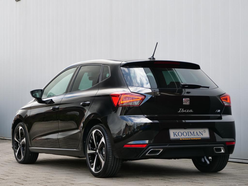 SEAT Ibiza 1.0 TSI FR 115 Pk Automaat DAB / Apple Carplay /, Stof, Zwart, 116 pk, Bedrijf